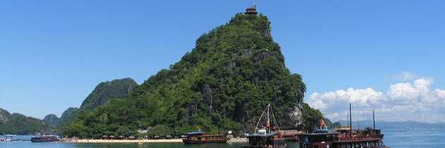 Île de Titov – un petit trésor au cœur de la baie d’Halong