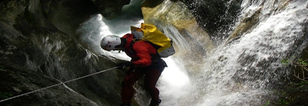 Le canyoning dans les Alpes Maritimes