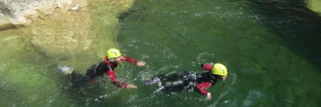 Le Canyoning dans les Pyrénées Orientales (66) !