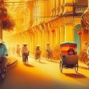 La couleur jaune, reine incontestée de l’architecture vietnamienne