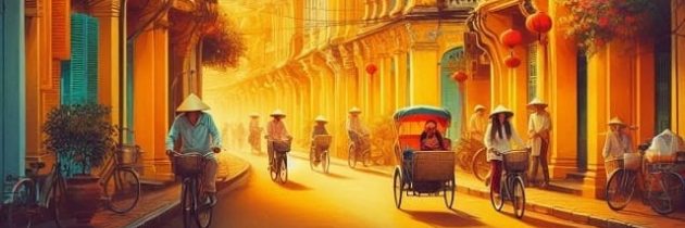 La couleur jaune, reine incontestée de l’architecture vietnamienne