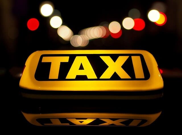 taxi en voyage